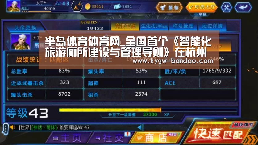 半岛体育体育网_全国首个《智能化旅游厕所建设与管理导则》在杭州实施